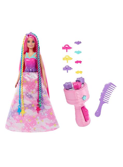 Muñeca Fantasía Trenzas Mágicas + Accesorios-1