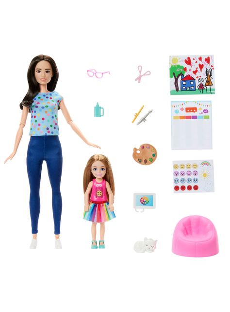 Muñeca Profesiones Terapia de Arte + Accesorios-2