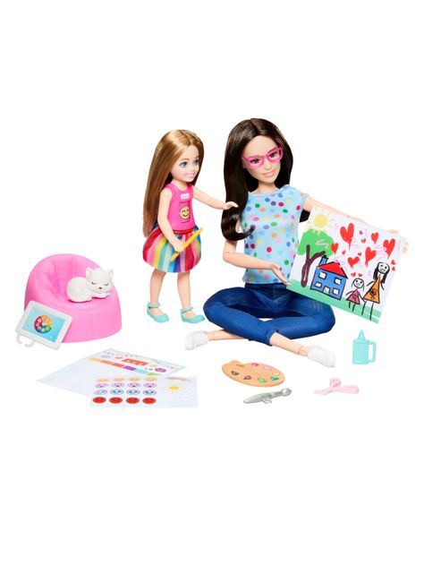 Muñeca Profesiones Terapia de Arte + Accesorios-0