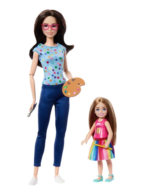 Muñeca Profesiones Terapia de Arte + Accesorios-1