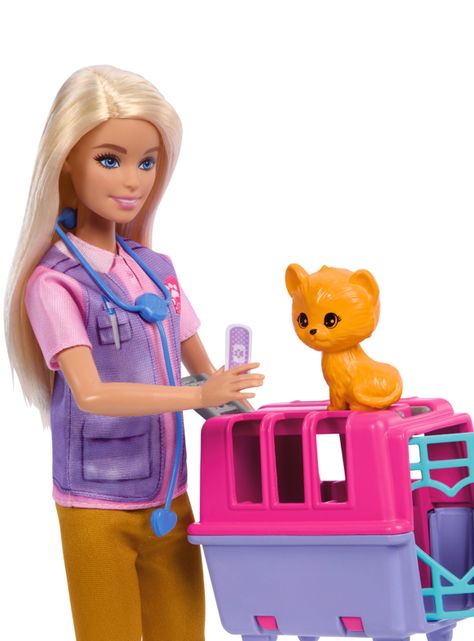 Set de Muñecas Profesiones Rescate Animales de la Selva-1