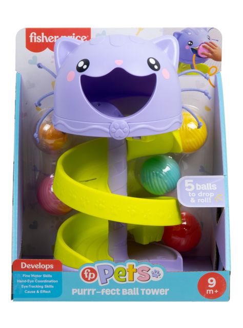 Juguete para Bebés Gatito Pelotitas Rodantes-3