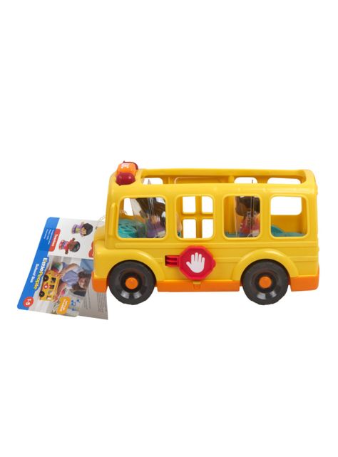 Juguete para Bebés Camión de la Escuela Mediano-4
