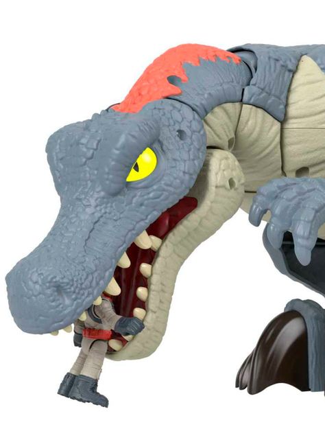 Dinosaurio de Juguete Spinosaurus Modo Ataque-1