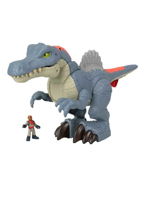 Dinosaurio de Juguete Spinosaurus Modo Ataque-0