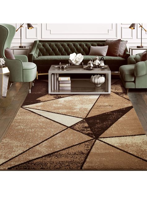 Alfombra Amigo 200 x 290 cm Beige Geométrico-2