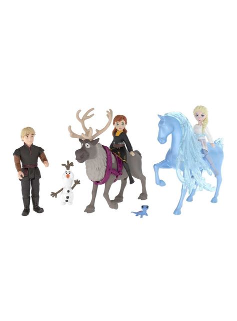 Set de Juego Modas y Amigos con Muñecas Anna y Elsa-1