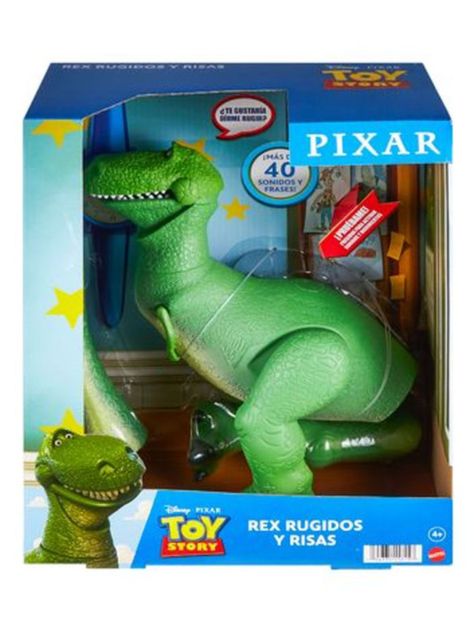 Figura de Acción Rex con Frases y Sonidos 12" Toy Story-4