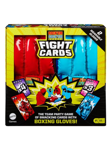 Juego de Mesa para Adultos Rock 'Em Sock 'Em Cartas-0