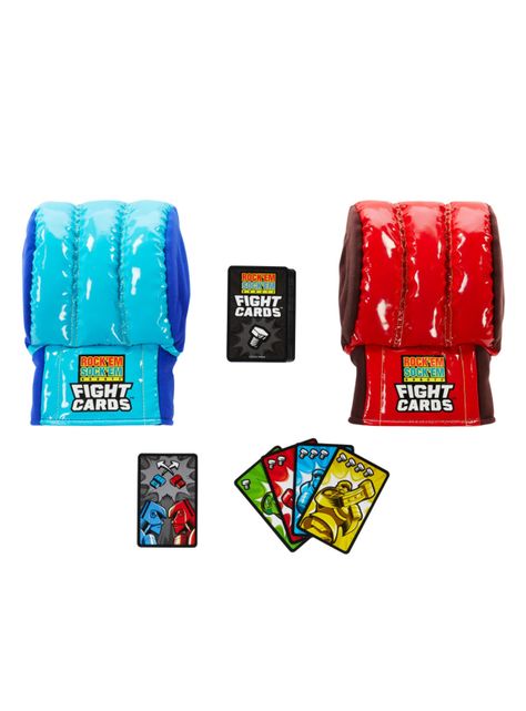 Juego de Mesa para Adultos Rock 'Em Sock 'Em Cartas-1