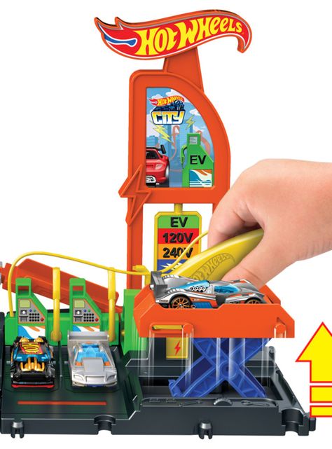 Pista de Juguete Súper Estación de Gasolina-1
