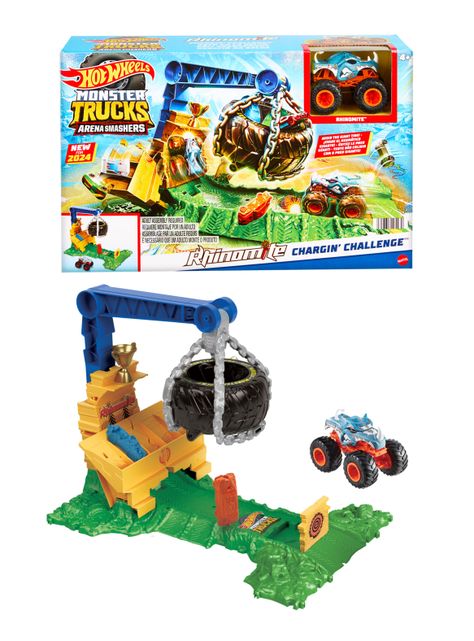 Pista de Juguete Monster Trucks Reto en la Selva-1