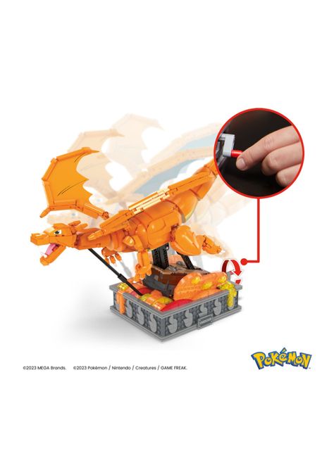 Set de Construcción Pokémon Motion Charizard  Armable-3