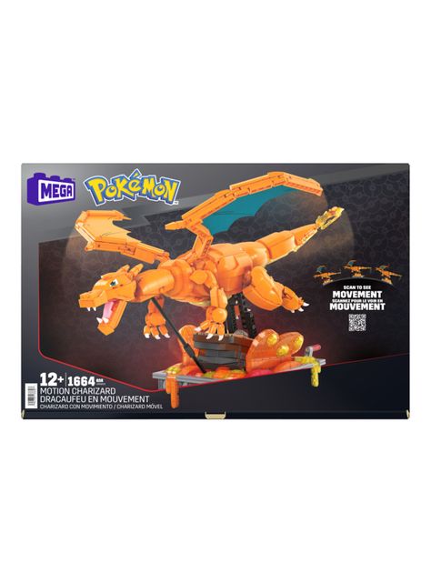 Set de Construcción Pokémon Motion Charizard  Armable-0