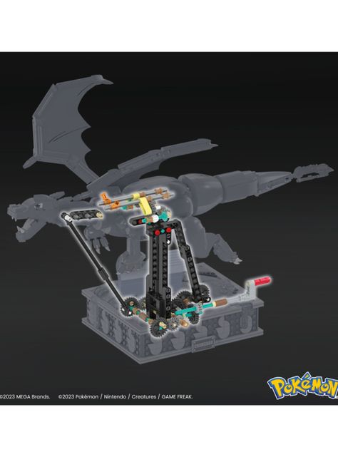 Set de Construcción Pokémon Motion Charizard  Armable-5