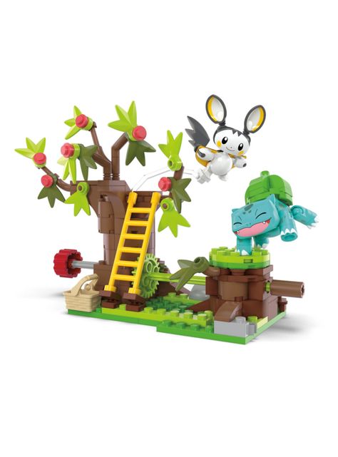 Set de Construcción Bosque Encantado Emolga y Bulbasaur-1
