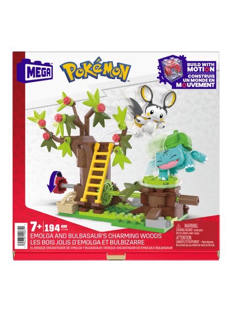 Set de Construcción Bosque Encantado Emolga y Bulbasaur-0