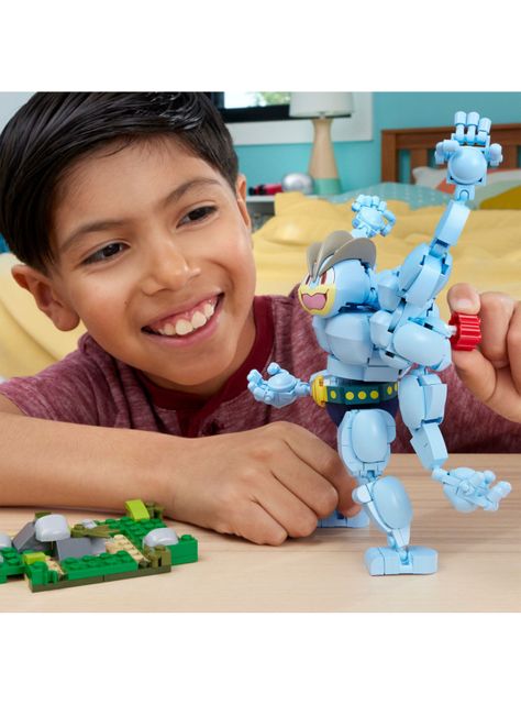 Juguete Armable Pokémon Machamp Motion Brick-5