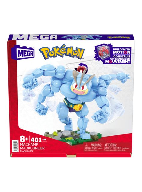 Juguete Armable Pokémon Machamp Motion Brick-4