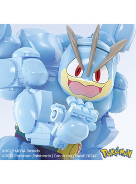 Juguete Armable Pokémon Machamp Motion Brick-2