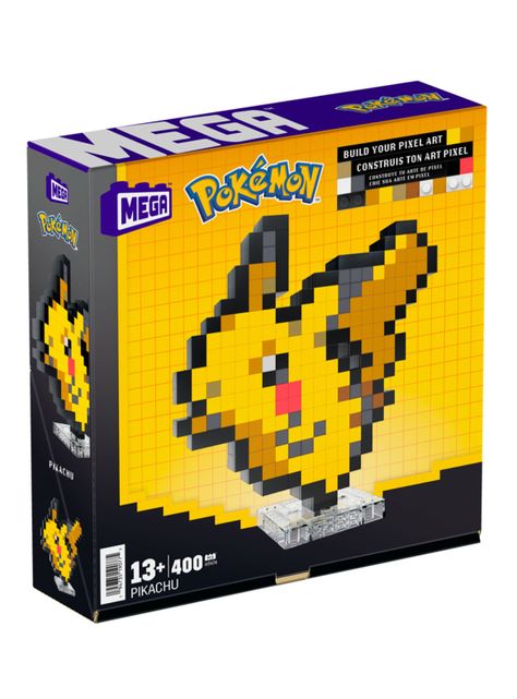Set de Construcción Pokémon Pikachu Pixel Art-0