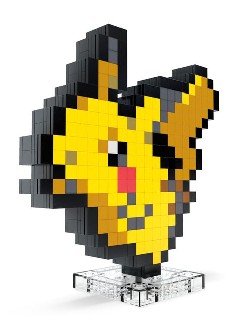 Set de Construcción Pokémon Pikachu Pixel Art-1