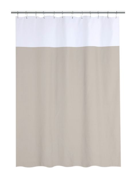 Cortina de Baño Bicolor 180x180 cm-0