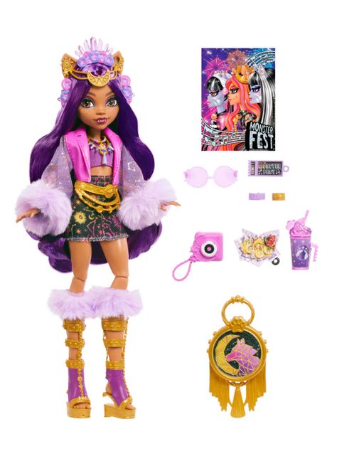 Muñeca Clawdeen Festival del Terror Terrorífico Juguete-1
