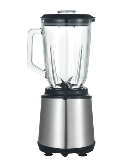 Licuadora 1.5 Litros 800W Acero Inoxidable Negra-1