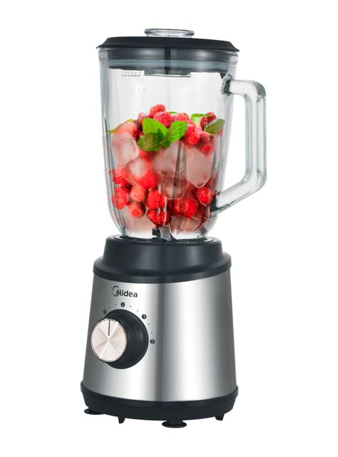 Licuadora 1.5 Litros 800W Acero Inoxidable Negra-3
