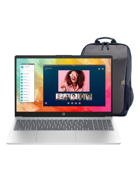 Notebook 15-fc0020la AMD Ryzen 5 8GB RAM 512GB SSD 15.6" FHD + Mochila HP Travel-0