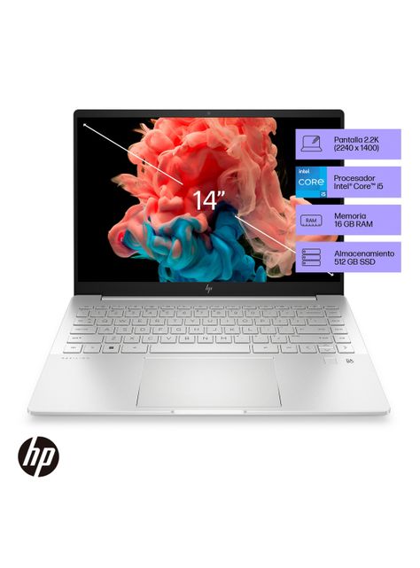 Notebook HP Pavilion Plus 14-eh1001la Intel Core i5 16GB RAM 512GB SSD 14" 2.2K Windows 11 Home Single Language-2