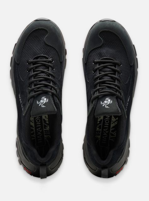 Zapatilla Outdoor Cordillera Cuero Baja Hombre-4