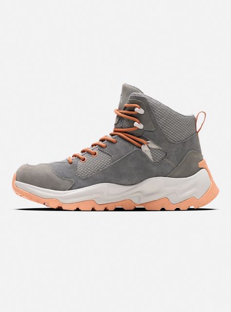 Zapatilla Outdoor Cuero Cordillera Alta Mujer-2