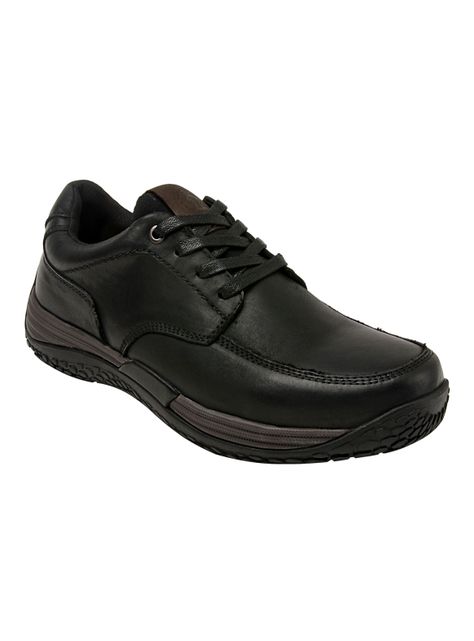 Zapato Casual Acordonado Pk013 Cuero Hombre-1