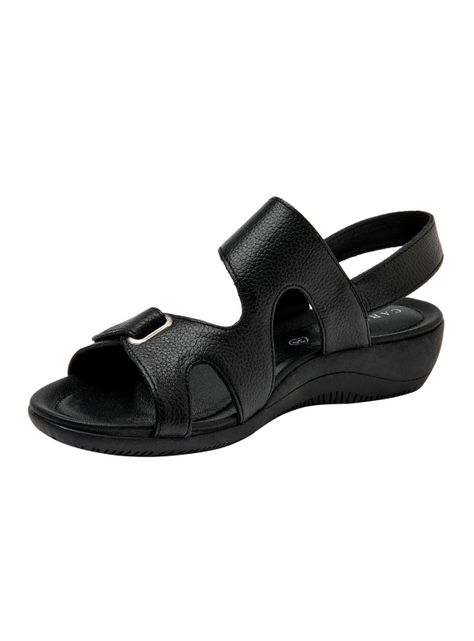 Sandalia Ck090 Cuero Mujer-3