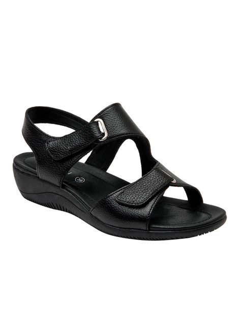 Sandalia Ck090 Cuero Mujer-1