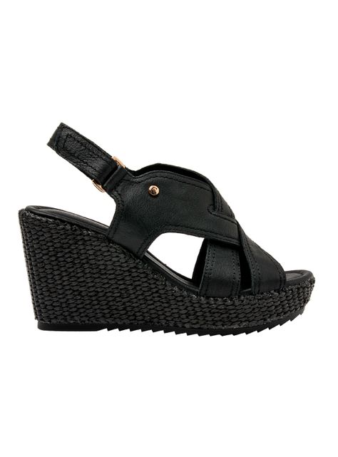 Sandalia Ck092 Taco Chino Cuero Mujer-0