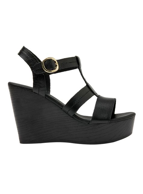 Sandalia Taco Chino Cuero Ck094 Mujer-0