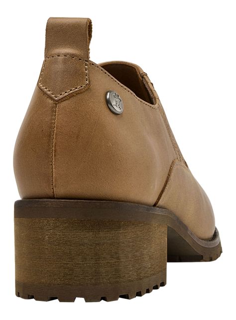 Zapato Casual Cuero Taco Cuadrado Wk115 Mujer-4