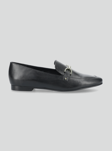 Mocasín Cuero con Hebilla Mujer-1