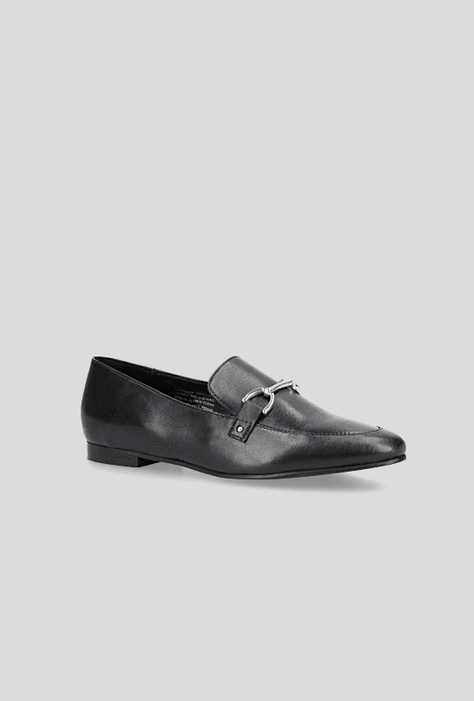 Mocasín Cuero con Hebilla Mujer-4