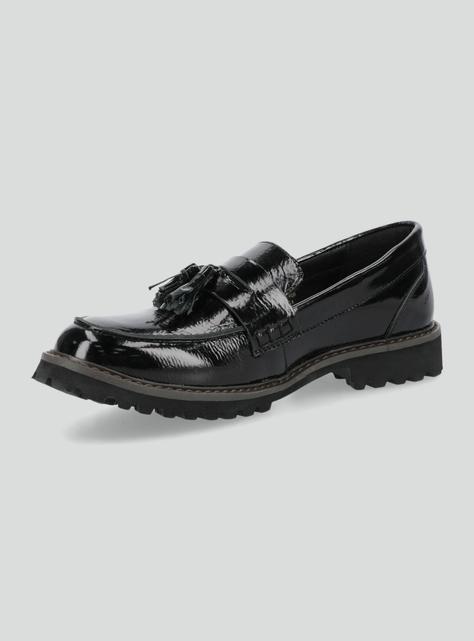 Mocasín Diseño en Cuero Mujer-2