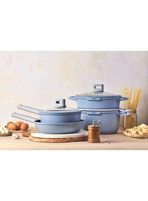 Batería de Cocina Chelsea 9 Piezas Azul-1
