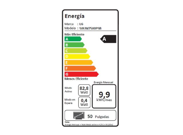 LED Smart TV 50" UHD 4K 50UM7500-6