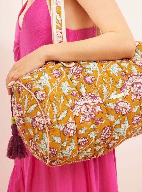 Bolso de Viaje Weekender Print India-1