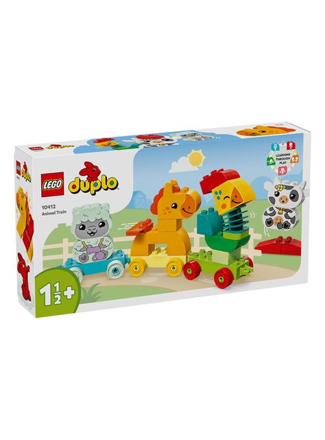 Bloques Duplo Tren de los Animales 19 Piezas-0