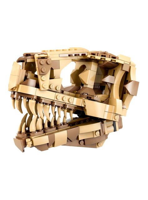 Bloques Fósiles de Dinosaurio: Cráneo De T. Rex 577 Piezas-2