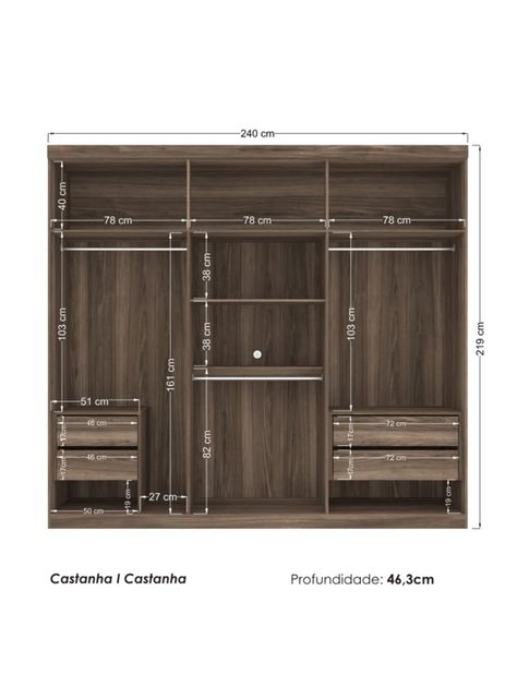 Clóset Imagina 6P 4C-1