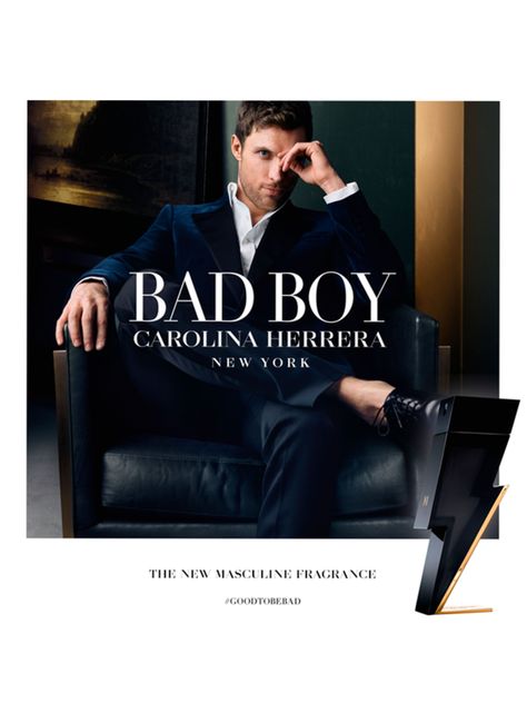 Perfume Carolina Herrera Bad Boy Hombre EDT 50 ml-4
